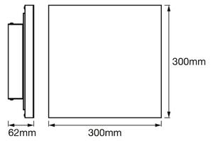 Osram - LED stmievateľné stropné svietidlo SMART+ FRAMELESS LED/20W/230V 30x30 cm Wi-Fi