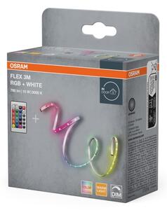 Osram - LED RGBW stmievateľný pásik FLEX 3m LED/10W/230V + diaľkové ovládanie