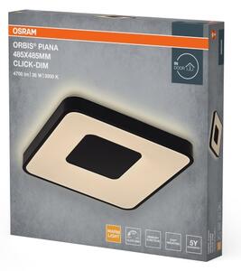 Osram - LED stmievateľné stropné svietidlo ORBIS PIANA LED/36W/230V 48,5x48,5 cm čierna