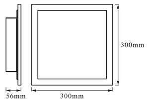 Osram - stmievateľné LED stropné svietidlo SMART+ PLANON LED/20W/230V 3000-6500K 30x30 cm Wi-Fi