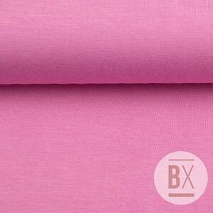 Metráž Bambusový úplet - Ružová cyklaménová svetlá