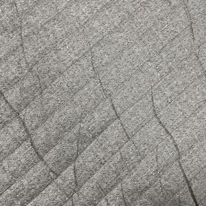 Metráž Prešívaná plášťovina zateplená - Hnedá sivá