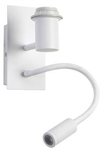 Brilagi -LED Flexibilná nástenná lampa NUBILA 1xE27/25W/230V + LED/3W biela/žltá