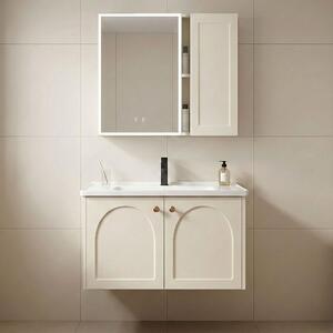 Súprava kúpeľňového nábytku s umývadlom Denver 60cm Creme