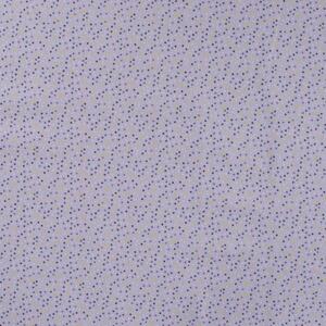 Metráž Bavlna vzorovaná - Bodky na fialovom