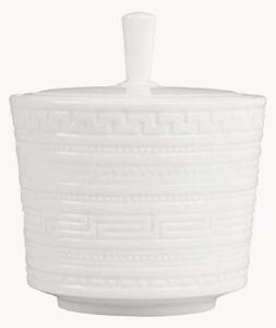 Cukornička z jemného kostného porcelánu Intaglio