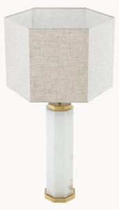 Alabastrová stolová lampa Newman