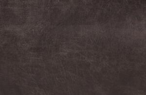 Čierna Kožená rohová pohovka Bean – ľavý roh 73 × 305 × 96, 175 cm WOOOD