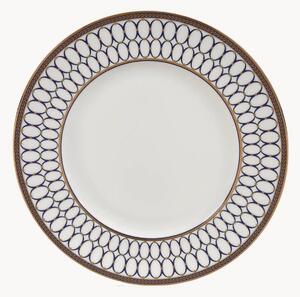 Plytký tanier z jemného kostného porcelánu Renaissance