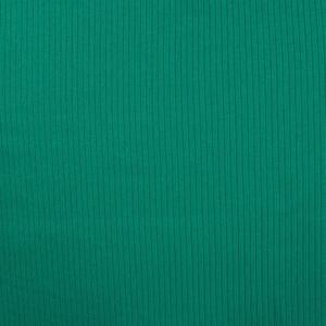 Metráž Úplet Prúžok - Zelená smaragd svetlá