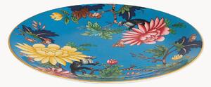 Raňajkový tanier z jemného kostného porcelánu Wonderlust Sapphire Garden