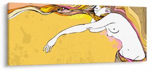 Obraz - Dievča (120x50 cm)