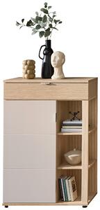 KOMODA, farba duba, kašmírová, 80/119/38 cm Stylife - Komody