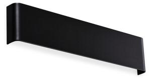 Ideal lux 345185 DELTA nástenné svietidlo LED 14W 1550/920lm 3000K čierna