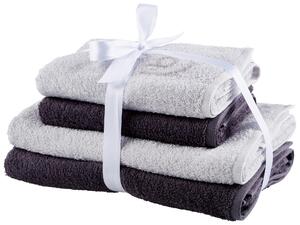 SADA FROTÉ UTERÁKOV, sivá Bugatti - Kúpeľňový textil