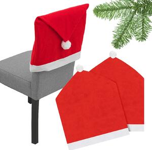 Tutumi Sada 6 ks potahů na židle SANTA červená