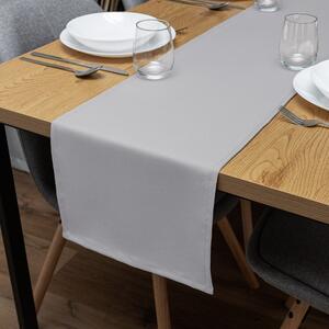 Biante Dekoračný behúň na stôl Rongo RG-016 Svetlo sivý 20x120 cm