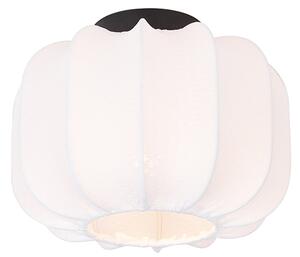 Japandi stropné svietidlo biele 25 cm - Madleine