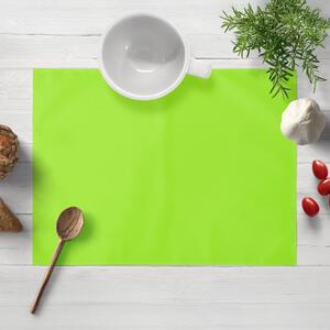 Biante Dekoračné prestieranie na stôl Rongo RG-041 Žiarivé zelené 30x40 cm