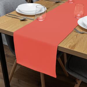 Biante Dekoračný behúň na stôl Rongo RG-037 Koralový 20x120 cm