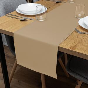 Biante Dekoračný behúň na stôl Rongo RG-040 Kávový hnedý 20x120 cm