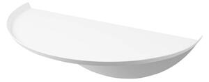 Biela kovová polica 40 cm Tower – YAMAZAKI