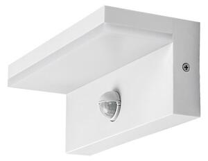Rabalux 77116 vonkajšie nástenné LED svietidlo Zaragoza, so senzorom, 9W, IP54, biela