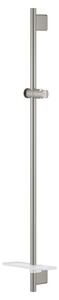 Sprchová tyč GROHE RAINSHOWER SmartActive na stenu s poličkou supersteel 26603DC0