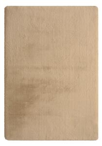 KOBEREC S VYSOKÝM VLASOM, 140/200 cm, piesková Novel - Koberce