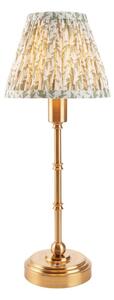 Endon 114800 - LED Stm. nabíjacia stolná lampa BURLEY LED/1,5W/5V mosadz/zelená