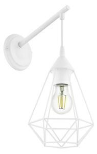 Eglo 79084 - Nástenné svietidlo BYRON 1xE27/60W/230V biele