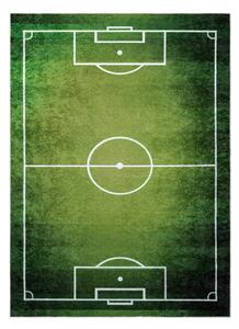 Detský koberec JUNIOR 51307.803 ihrisko / futbal, zelený