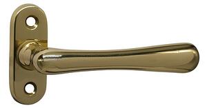 Okenné kovanie COBRA ELEGANT polovivá veľké (OLV - mosadz leštená), HO pololivá, COBRA OLV (mosadz leštená, lesklá)