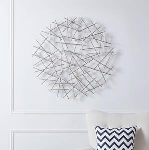 Eglo 426016 - Nástenná dekorácia CHIKUMA pr. 81 cm chróm