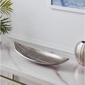 Eglo 427004 - Dekoračný podnos FORLEYET 14x38,5 cm strieborná
