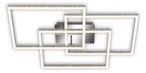 Brilo - LED Stmievateľné stropné svietidlo FRAME LED/57W/230V 3000K matný chróm