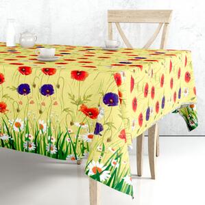 Obrus ​​PVC Mirabella 6910A - Poľné kvety 140cm x 20m