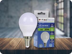 V-TAC E14 LED ŽIAROVKA 4W, P45 Farba svetla: Studená biela