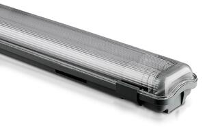 V-TAC LED Vodeodolná lampa s 2x18W trubice (3700lm), 120cm, IP65 Farba svetla: Denná biela