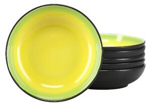 SADA HLBOKÝCH TANIEROV Hot Green 22/5 cm Creatable - Taniere, Online Only