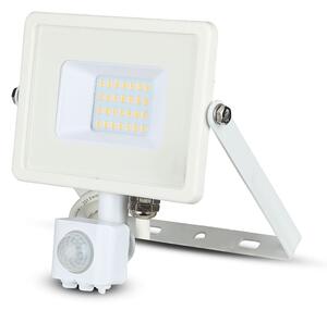 V-TAC 20W LED reflektor so senzorom SMD, SAMSUNG chip Farba svetla: Studená biela