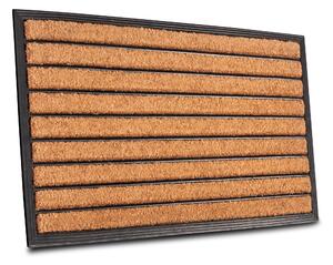 Hanse Home , Rohožka Striped 105935 - na von aj na doma, 45x75, hnedá, chodba / predsieň