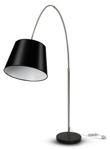 V-TAC Lampa stojaca E27, 1920x1960mm, čierna