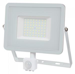 V-TAC 50W LED reflektor so senzorom SMD, SAMSUNG chip, biely Farba svetla: Teplá biela