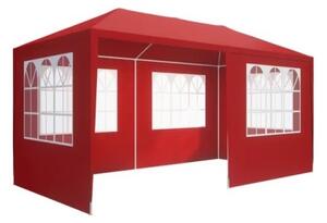 Záhradný párty stan 3x6 m - červený