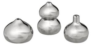 Kameninové mini vázičky Komo – set 3 ks
