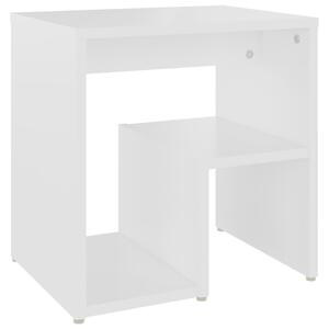 Nočný stolík biely 40x30x40 cm drevotrieska
