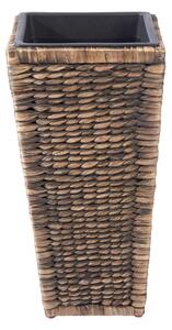 ČREPNÍK plast, prírodné materiály, 32/32/62 cm Landscape - Kvety & kvetináče