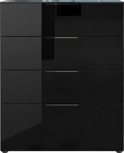 KOMODA, čierna, 83/102/42 cm Premium Living - Obývacie zostavy