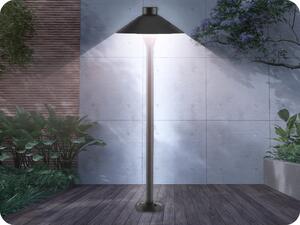 V-TAC LED záhradné zapichovacie svietidlo, 7W, 420lm, 71cm, SAMSUNG CHIP, IP65, čierne Farba svetla: Denná biela